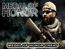 cheat codes medal of honor